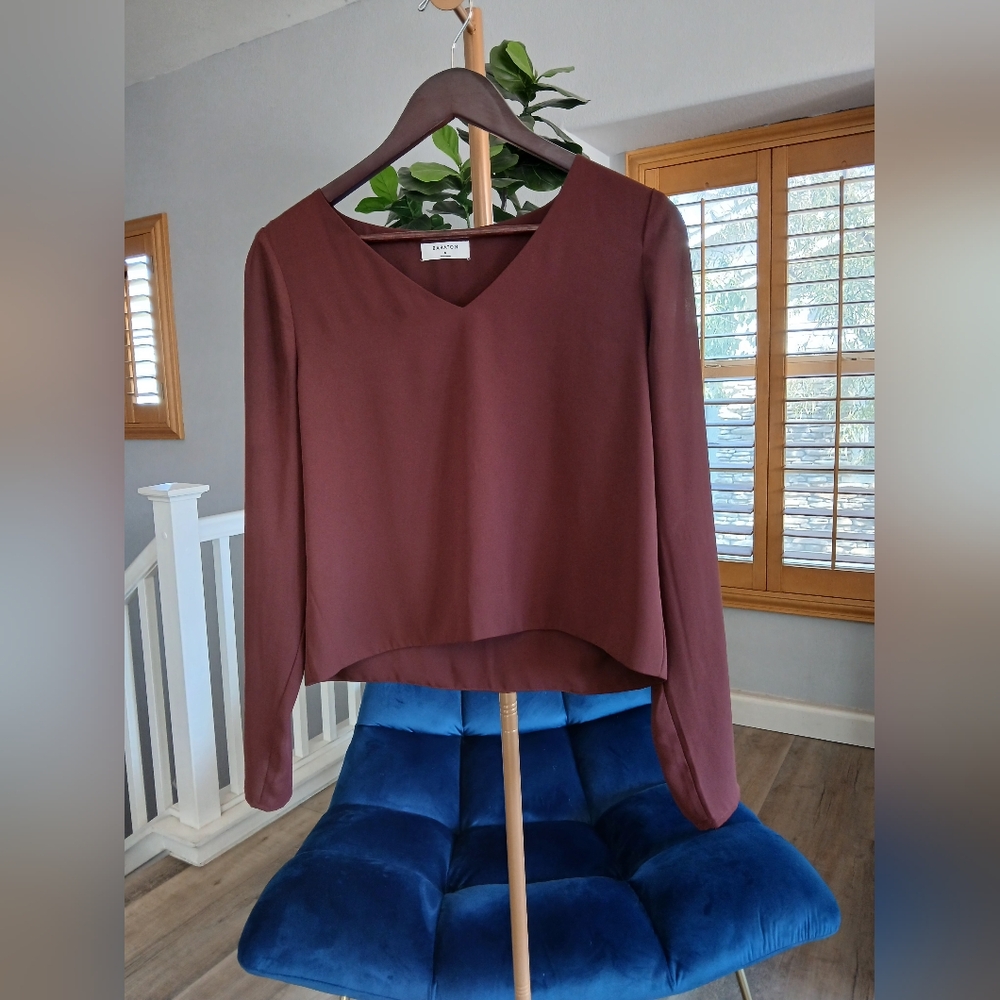 Babaton by Aritzia Murphy Blouse. Size M